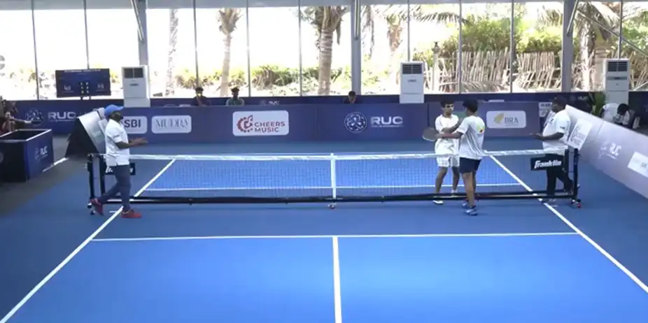 Match 2: Arjun Singh 11-8, 5-11, 5-11 Aman Patel