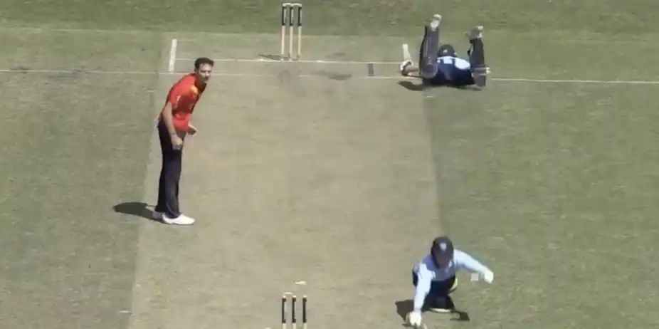 Brain fade at 99! Gilkes missed out on potential century