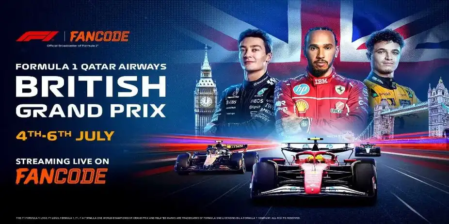 British GP 2025: Live on FanCode!