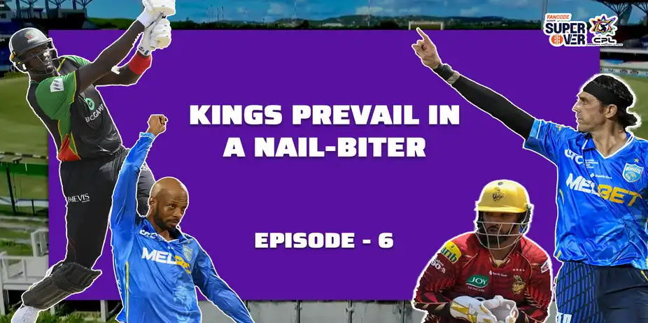 Episode 6: Saint Lucia hold nerves to win a cliffhanger