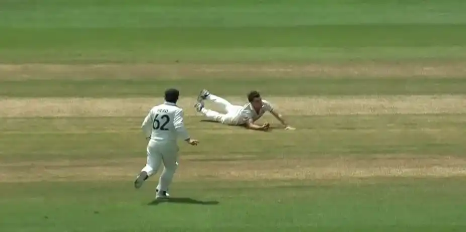 Tremendous reflex caught & bowled ft. Pat Cummins