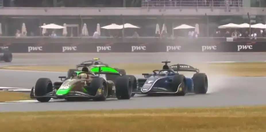 F2 Great Britain 2025 - Feature Race Highlights