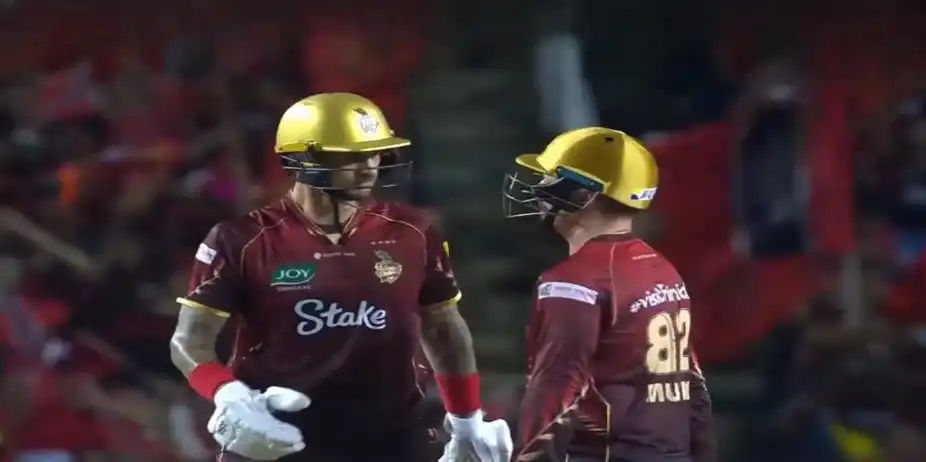 Trinbago Knight Riders beat Guyana Amazon Warriors by 6 wickets | Match 17
