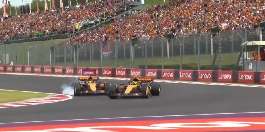 Tension Peaks! Piastri & Norris almost collided late on