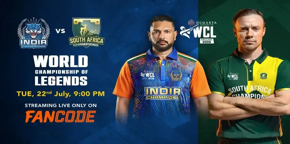 Watch India Champions vs South Africa Champions: Live on FanCode! on ...