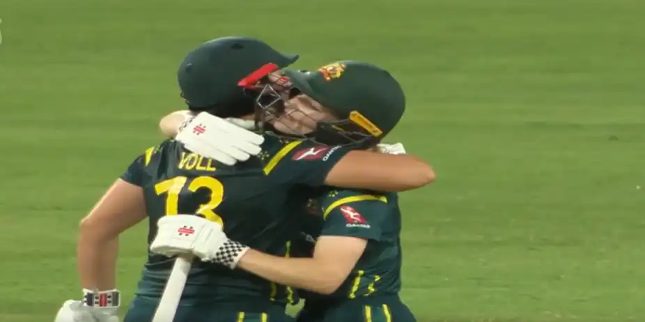 MAIDEN MAGIC! 22-year-old Voll brings up her maiden T20I ton
