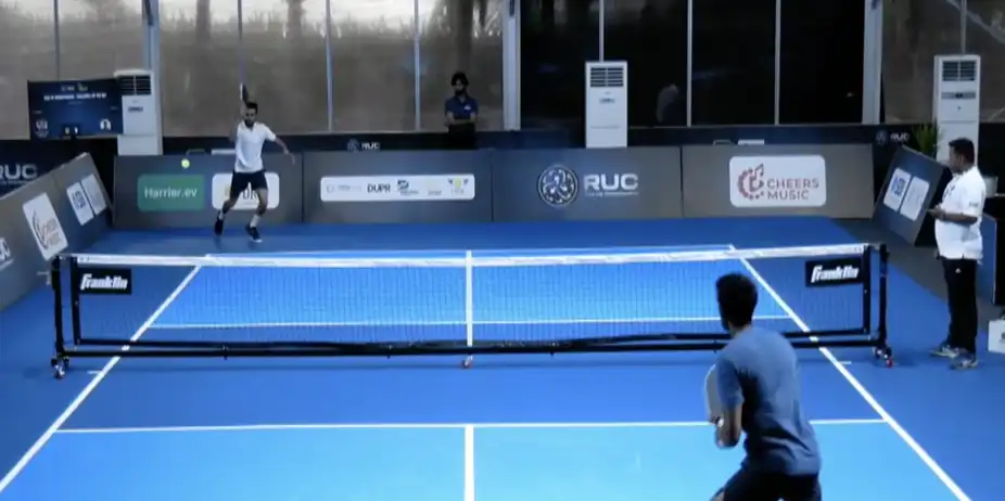 Match 1: Diwakar Anik Agarwal 15-9 Prajnesh Tumne