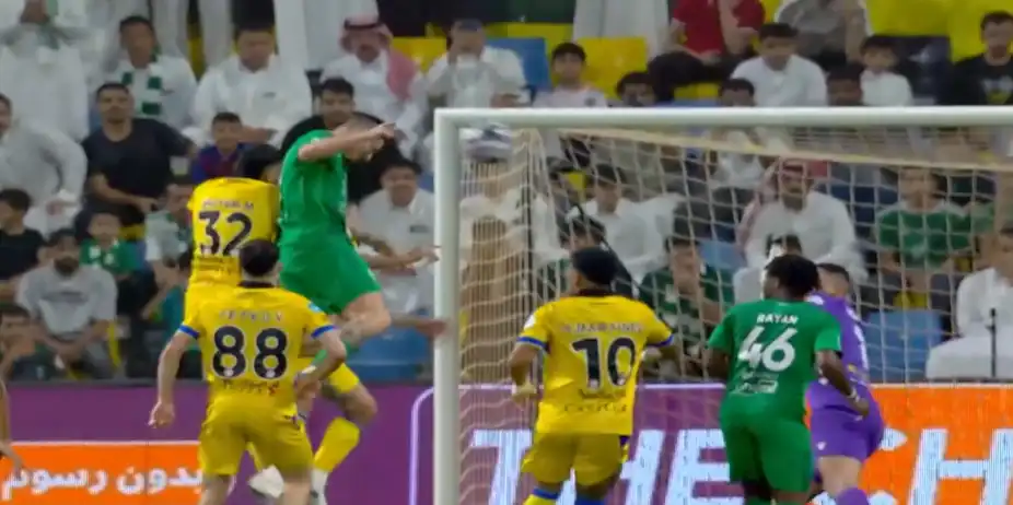 BULLET HEADER! Ibanez buries Mahrez’s corner for Al Ahli
