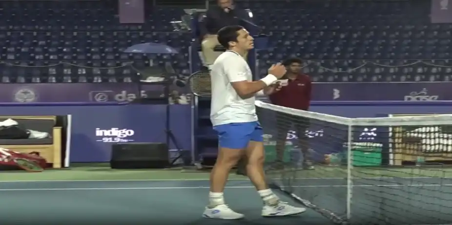 Sumit Nagal vs Harold Mayot | Centre Court