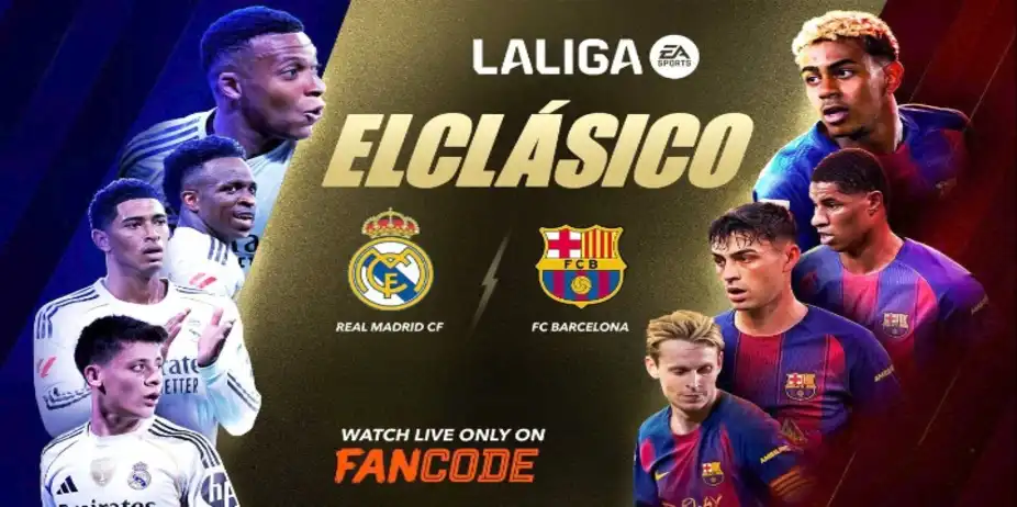 First El Clasico showdown of the year:Â&nbsp;Live on FanCode!