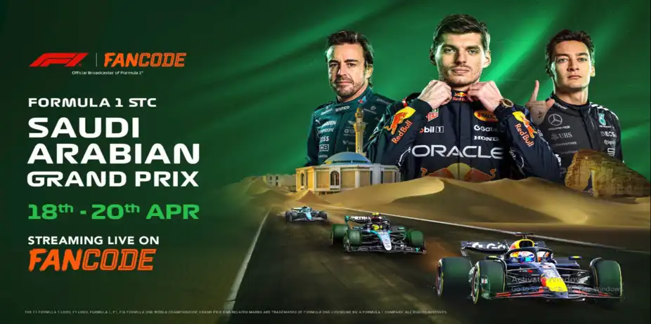 Saudi Arabian GP 2025: Live on FanCode!