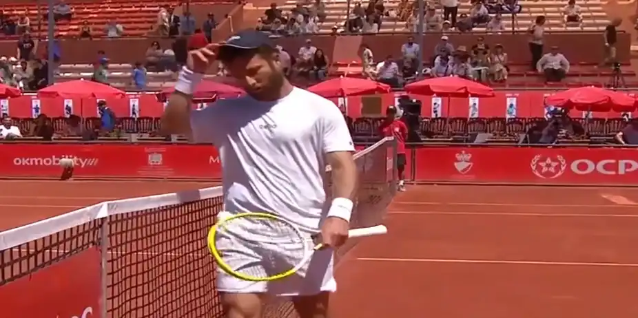 Corentin Moutet vs Taha Baadi | Day 3 | Center Court