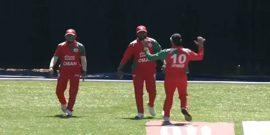 Oman beat Namibia by 3 wickets | Match 93
