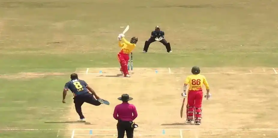 Seychelles vs Zimbabwe: Tadiwanashe Marumani's 86 off 37
