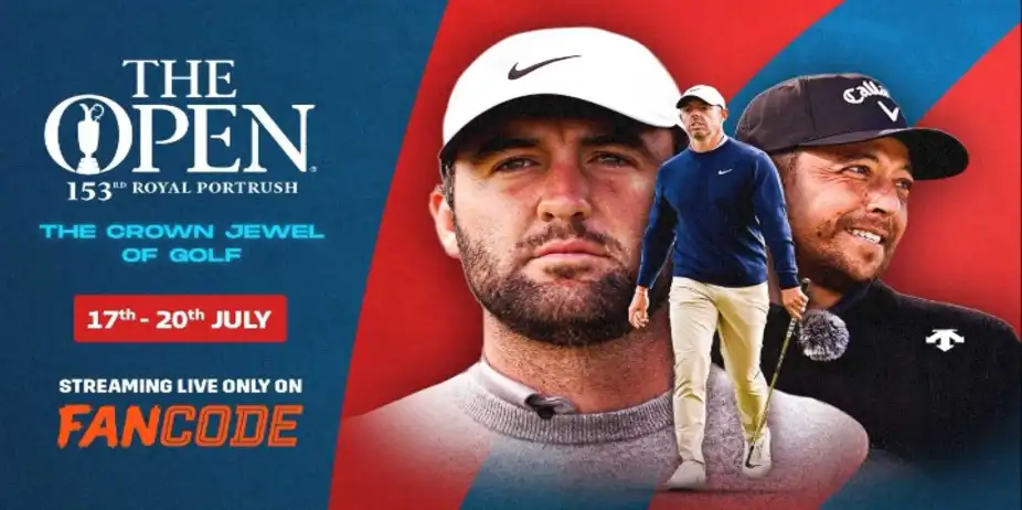 The Open Championship 2025: Live on FanCode!