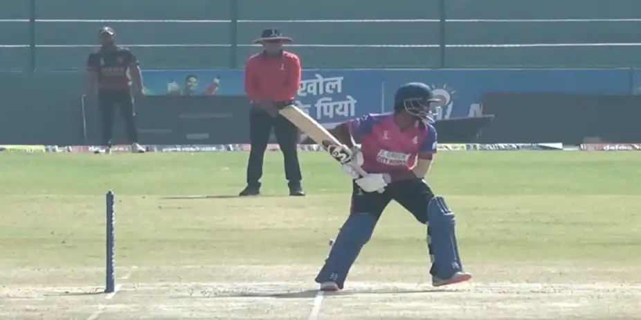 Vishal Chaudhary's 57 off 40 | Match 26