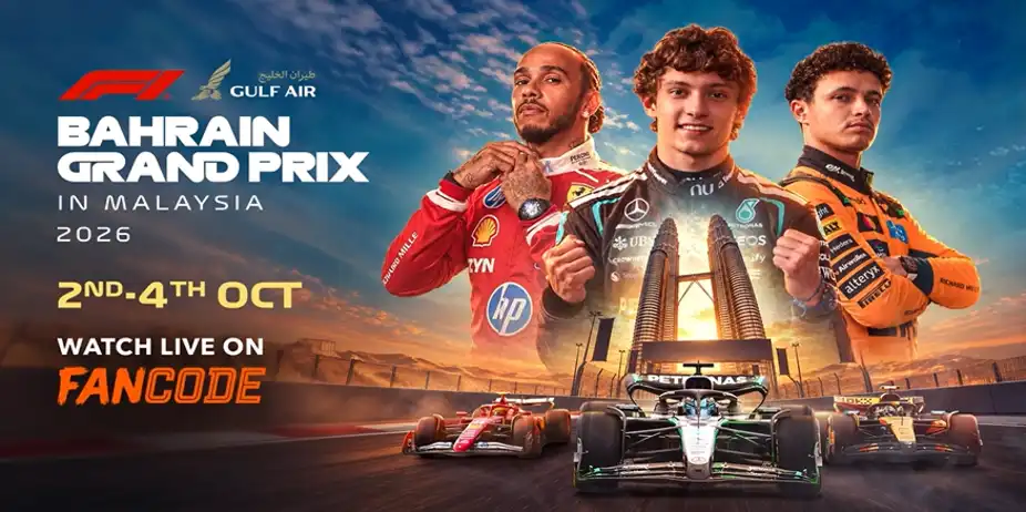 Bahrain GP 2026: Live on FanCode! 