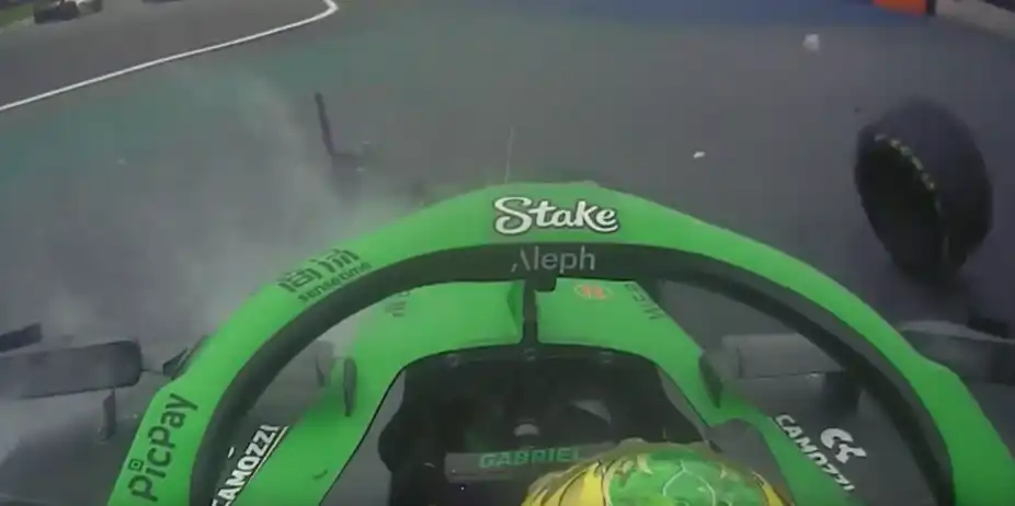 Heart-Stopper! Bortoleto’s high-speed crash stunned everyone