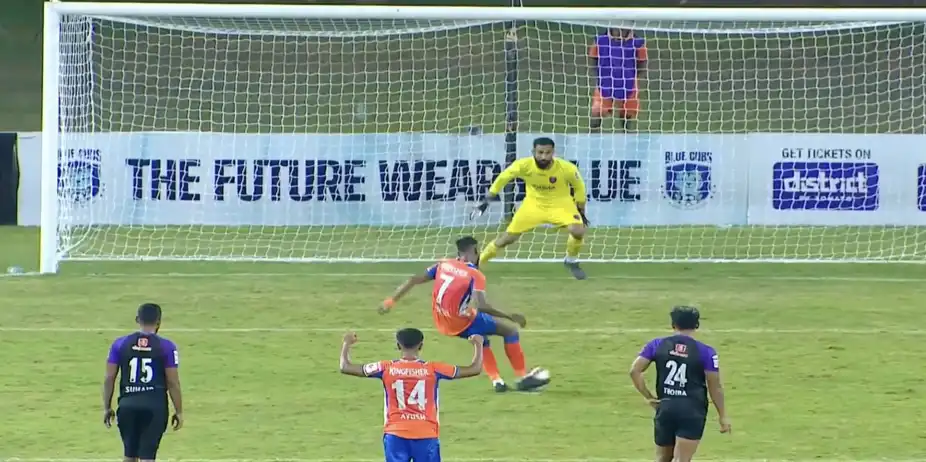 CLINICAL! Brison Fernandes seals it from the spot for FC Goa 