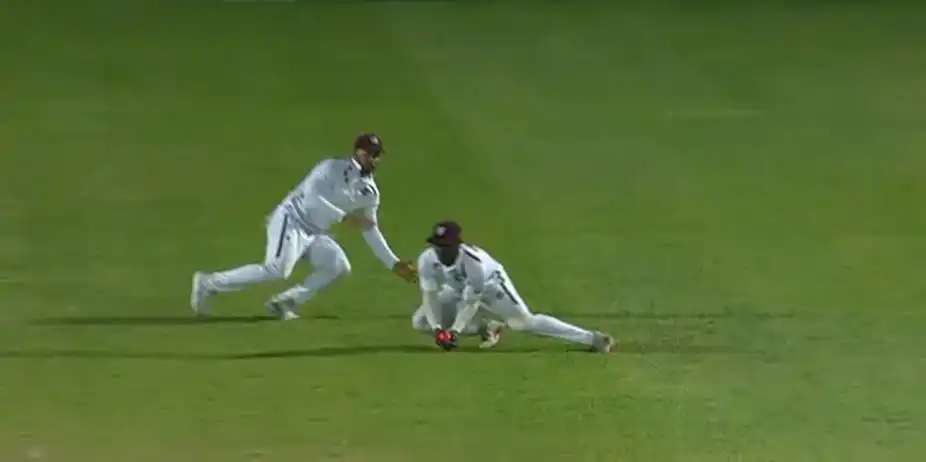 Safe Hands! Kevlon Anderson timed it to perfection