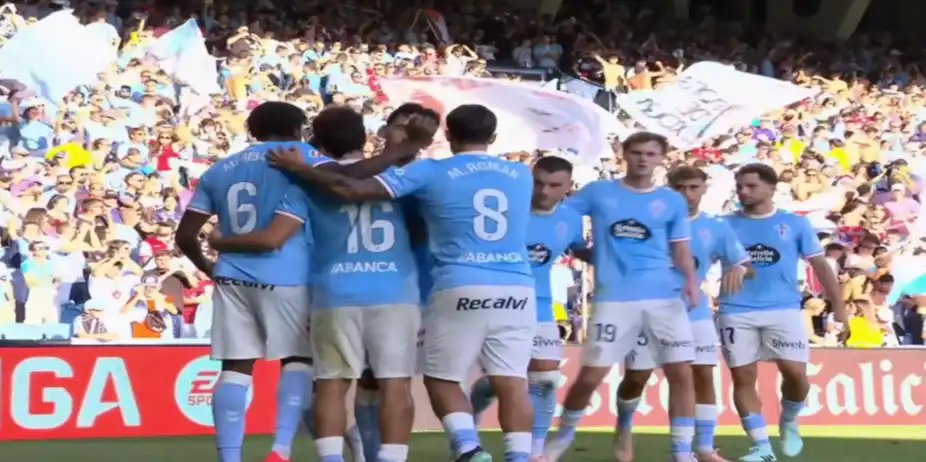 RC Celta 5-0 Racing Club de Santander | Round 7
