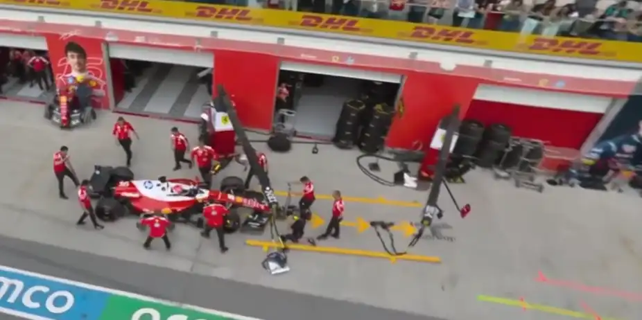 UNLUCKY! Leclerc fights through a difficult qualifying session