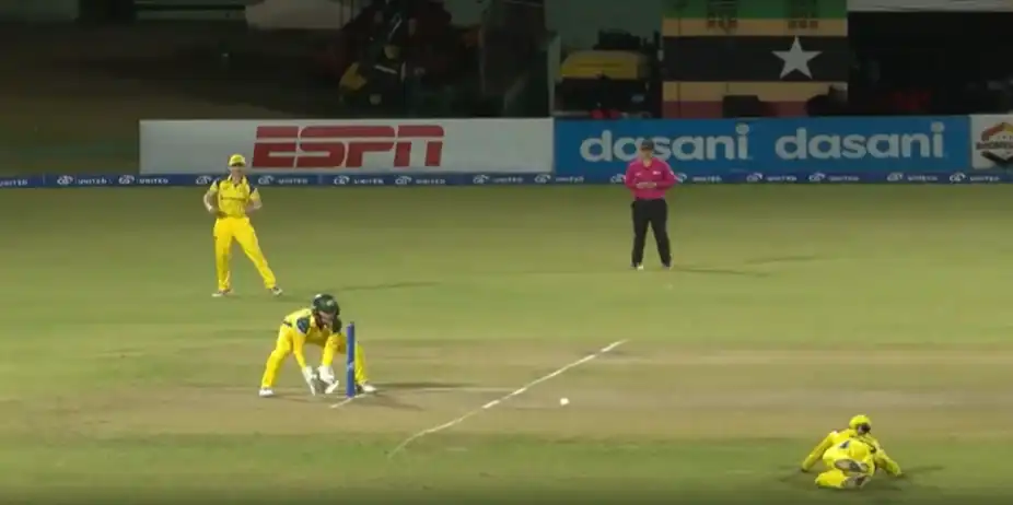 LASER THROW! Alana King's diving direct-hit stuns Campbelle