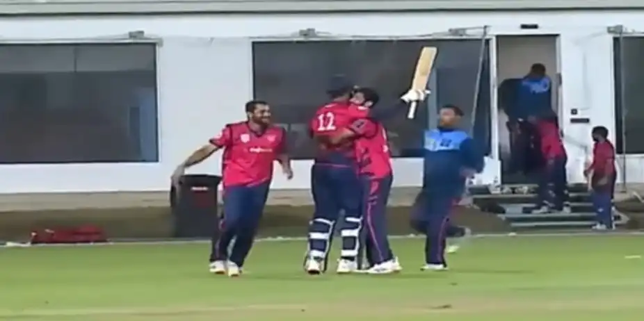 Yalla Shabab Giants beat Oman Development Team by  4 wickets | Match 11