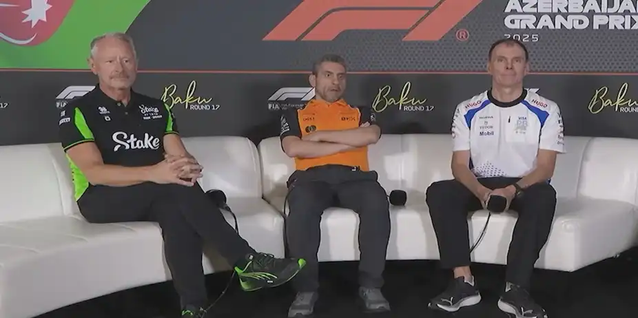 Azerbaijan GP 2025 - Friday team principal press conference