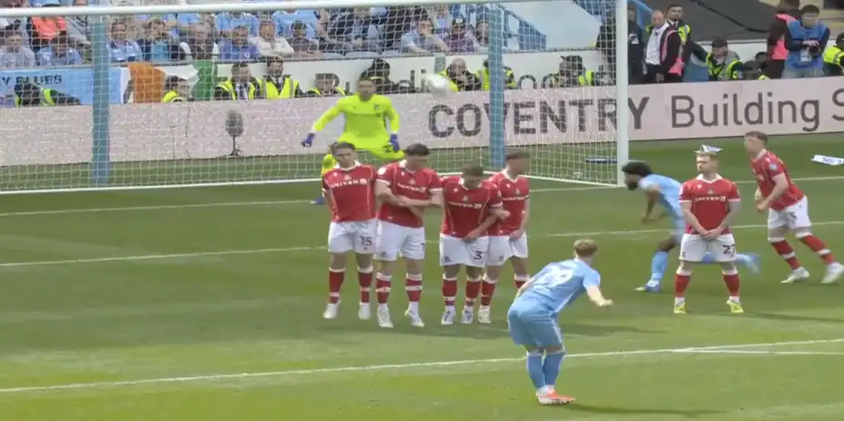 Free-kick Magic! Victor Torp’s moment of brilliance