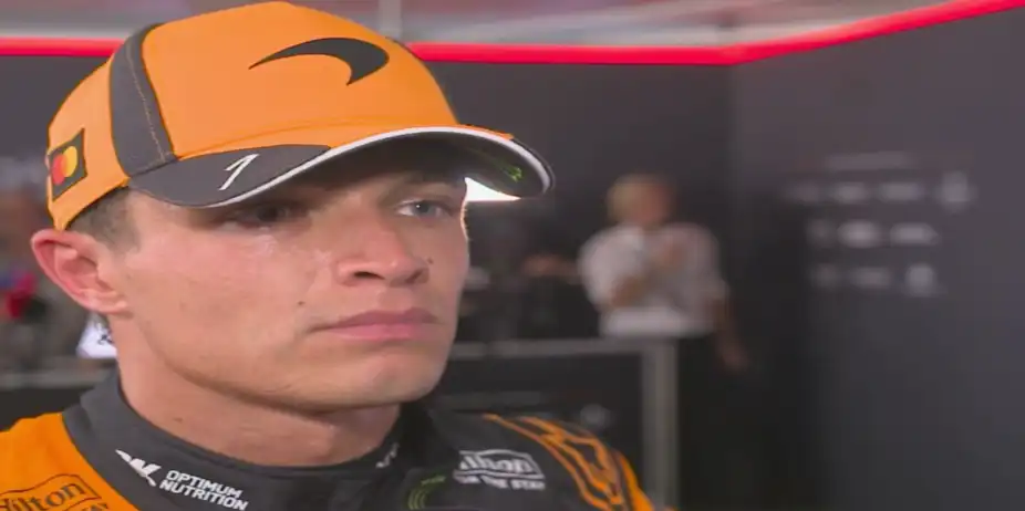 Lando Norris rues a tough race
