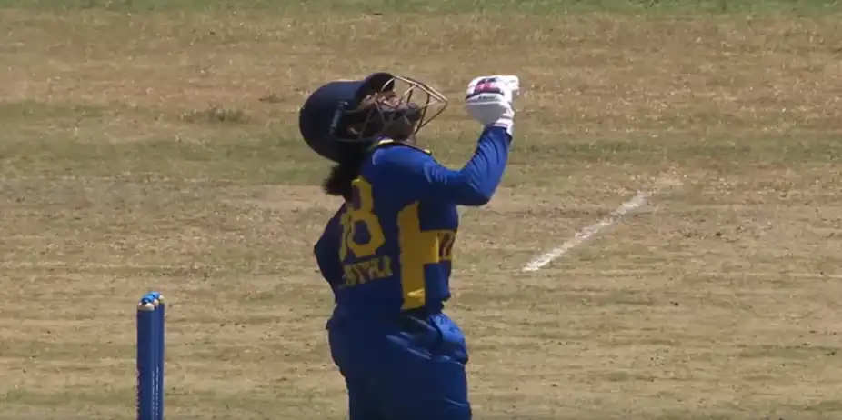 Harshitha Samarawickrama's 66 off 105 | 1st ODI