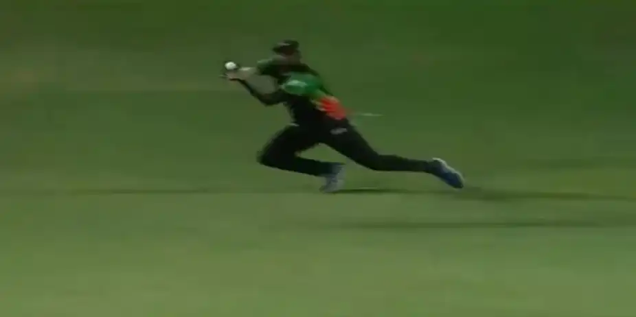 SHARP! Holder's catch sent Kevlon Anderson packing