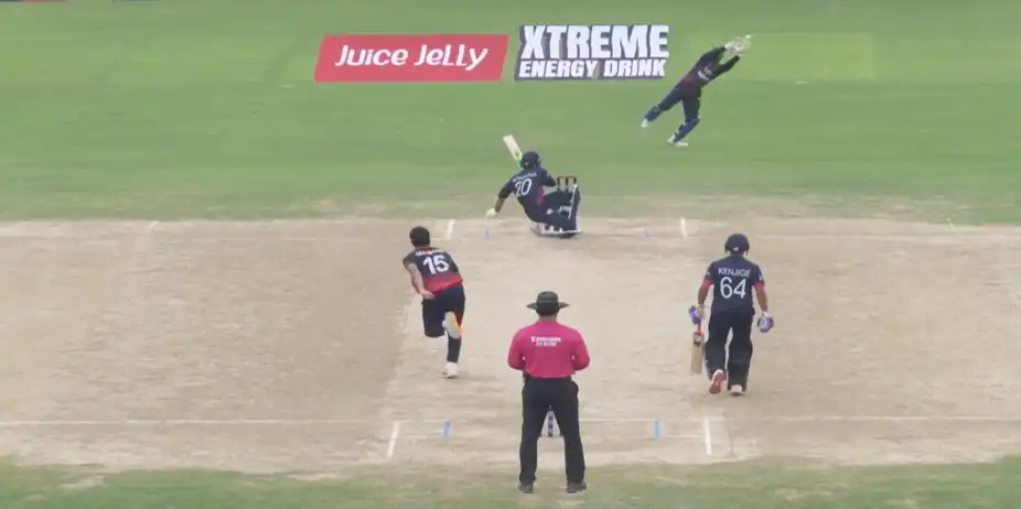 4W! Gulsan Jha has the last laugh vs Saurabh Netravalkar