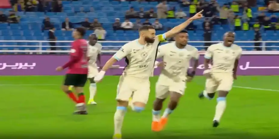 First-Half Carnage! Benzema runs riot with a hat-trick