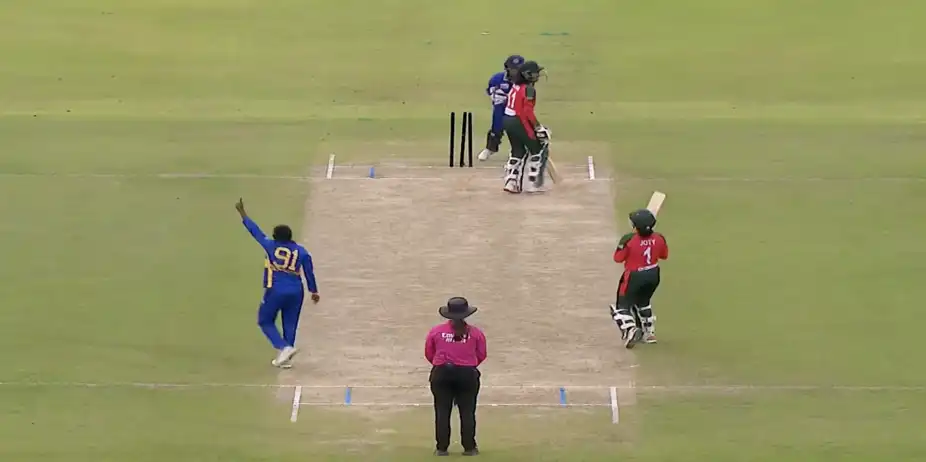 DOUBLE STRIKE! Sugandika Kumari sparks chaos with the ball