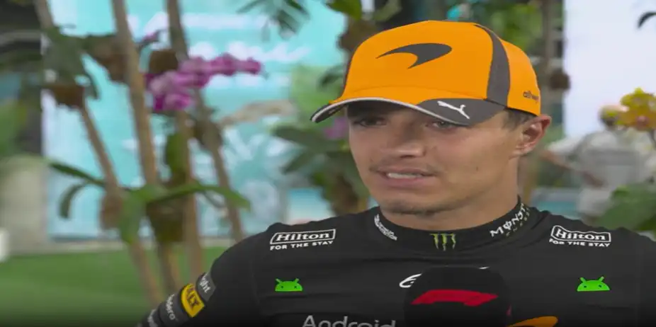 Lando Norris credits McLaren after P2 finish