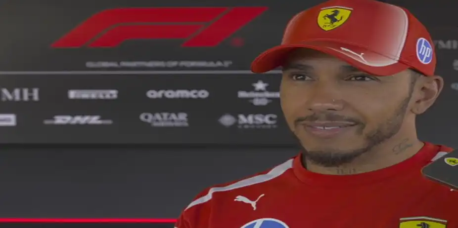 Hamilton discusses the unusual opening laps at Barcelona
