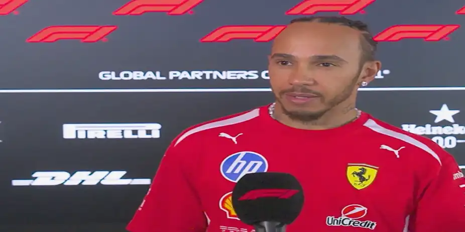 Lewis Hamilton is proud of Ferrari's progress