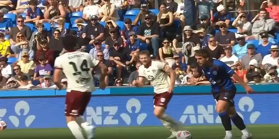 BANG! Guillermo May rocketed in a screamer from miles away