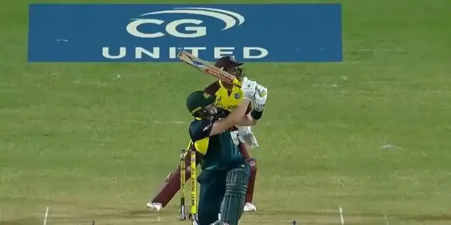 OUT OF THE PARK! Mitchell Owen sent it into the orbit