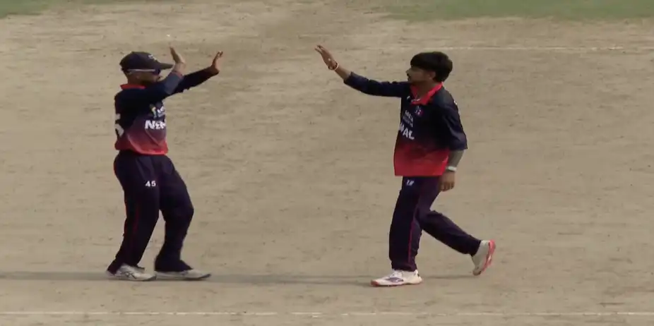 Nepal beat USA by 122 runs | Match 109