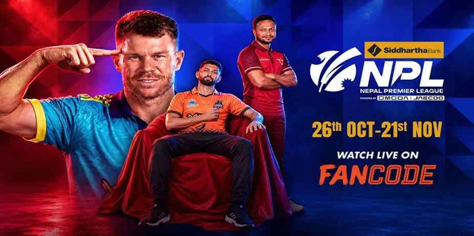 Nepal Premier League 2026: Live on FanCode!
