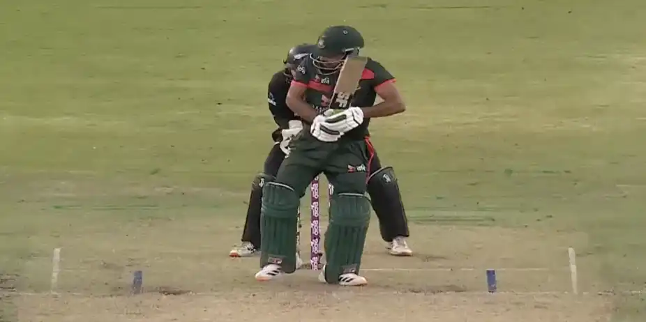TOP KNOCK! Najmul Hossain Shanto slams his 11th ODI fifty