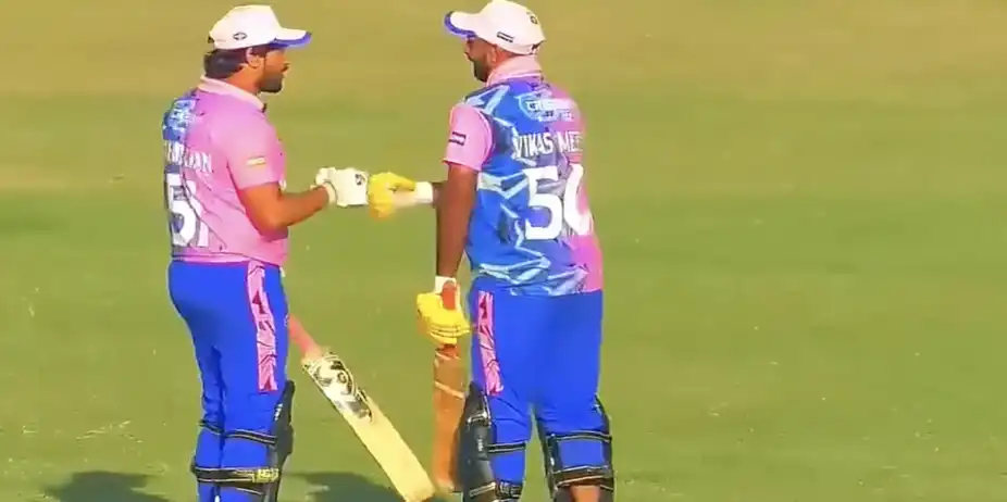 Rajasthan Emperors beat Delhi Champions by 4 wickets | Match 15