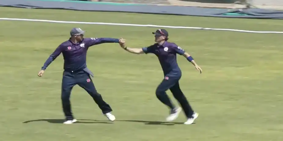 Scotland beat Namibia by 7 wickets | Match 97