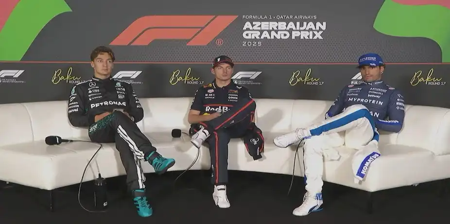 Azerbaijan GP 2025 - Sunday driver press conference