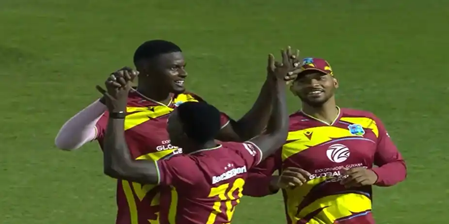 West Indies beat Sri Lanka by 5 wickets | 3rd T20I