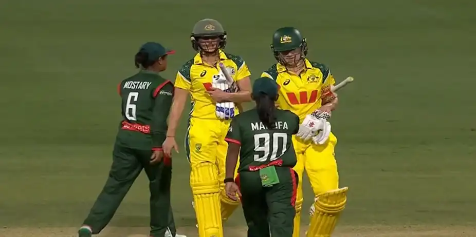Australia Women beat Bangladesh Women by 7 wickets | 1st ODI