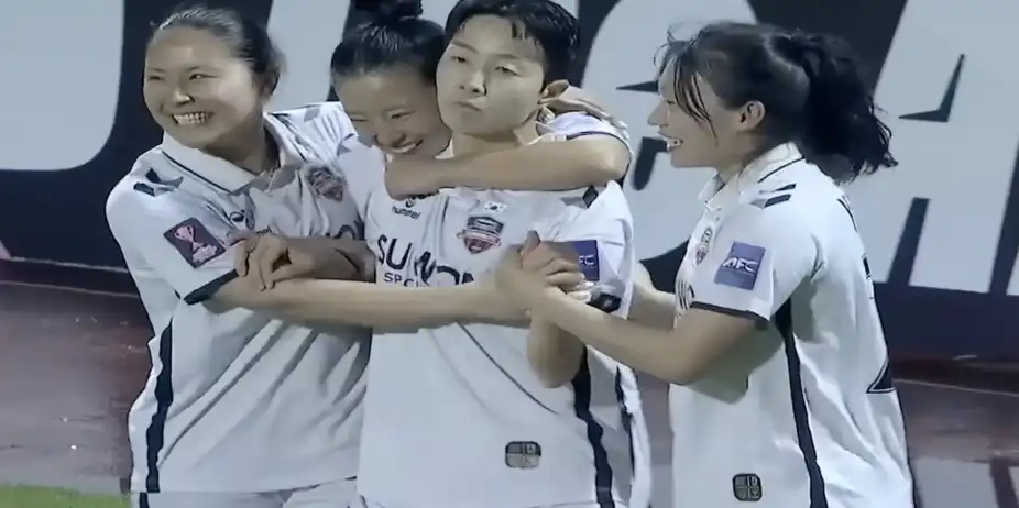 Wuhan Jiangda Women 0-4 Suwon FC | Quarter-final